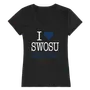 W Republic Southwestern Oklahoma State Bulldogs I Love Women's Tee 550-675