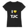 W Republic Tyler Junior College Apaches I Love Women's Tee 550-680