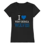 W Republic UWG Wolves Wolves I Love Women's Tee 550-713