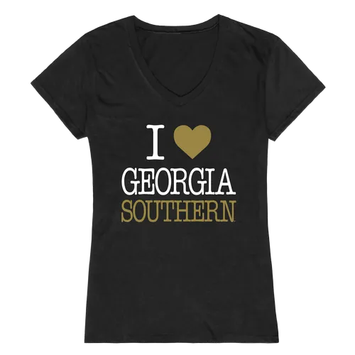 W Republic Georgia Southern Eagles I Love Women's Tee 550-718