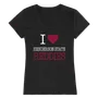 W Republic Henderson State Reddies I Love Women's Tee 550-719