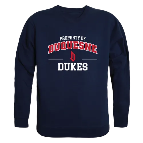 W Republic Duquesne Dukes Property Of Crewneck 545-293