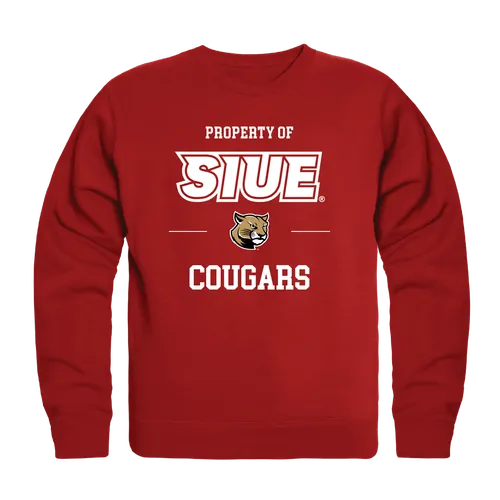 W Republic Southern Illinois Edwardsville Cougars Property Of Crewneck 545-429