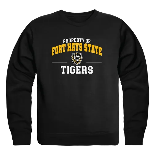 W Republic Fort Hays State Tigers Property Of Crewneck 545-442