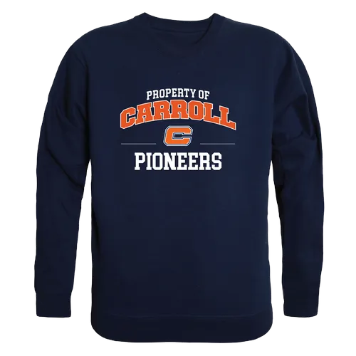 W Republic Carroll University Pioneers Property Of Crewneck 545-508