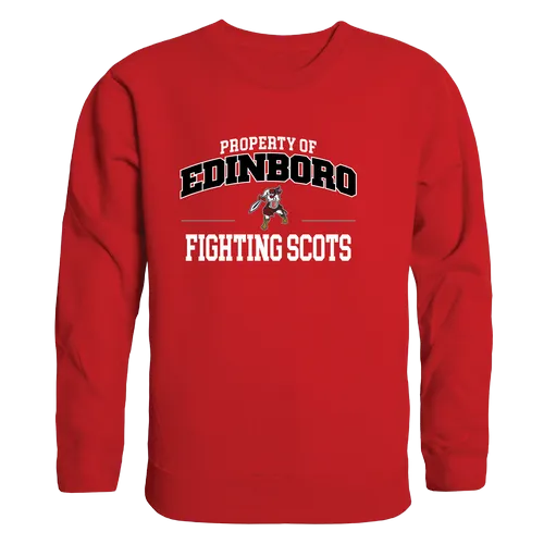 W Republic Edinboro University Fighting Scots Property Of Crewneck 545-516