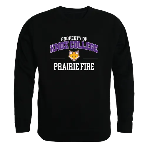 W Republic Knox College Prairie Fire Property Of Crewneck 545-527