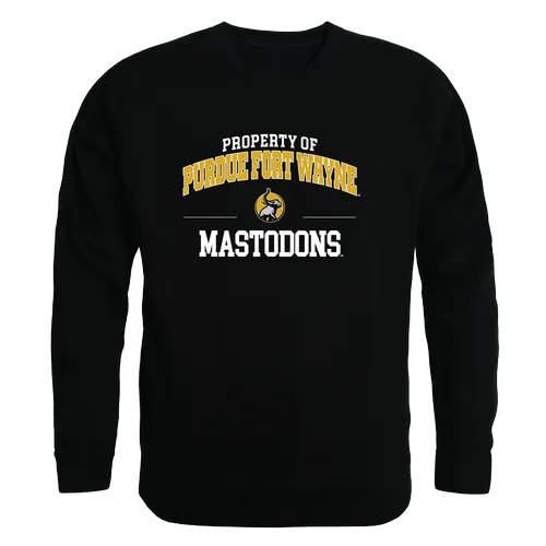 W Republic Purdue Fort Wayne Mastodons Property Of Crewneck 545-571