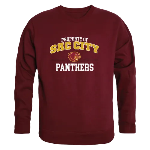 W Republic Sacramento City Panthers Property Of Crewneck 545-578