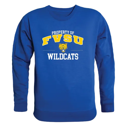 W Republic Fort Valley State Wildcats Property Of Crewneck 545-642