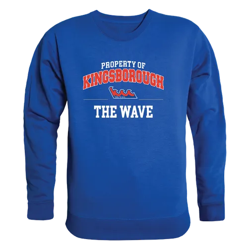 W Republic Kingsborough CC The Wave Property Of Crewneck 545-660