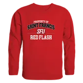 W Republic Saint Francis U Red Flash Property Of Crewneck 545-669