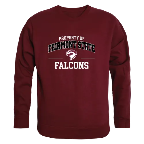 W Republic Fairmont State Falcons Property Of Crewneck 545-686