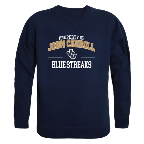 W Republic John Carroll Blue Streaks Property Of Crewneck 545-694