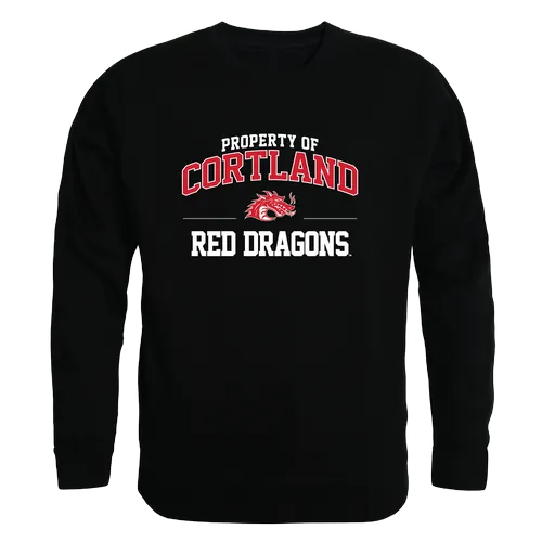 W Republic SUNY Cortland Red Dragons Property Of Crewneck 545-712