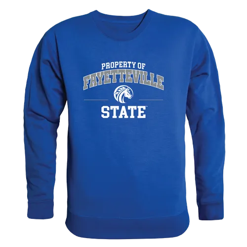 W Republic Fayetteville State Broncos Property Of Crewneck 545-716