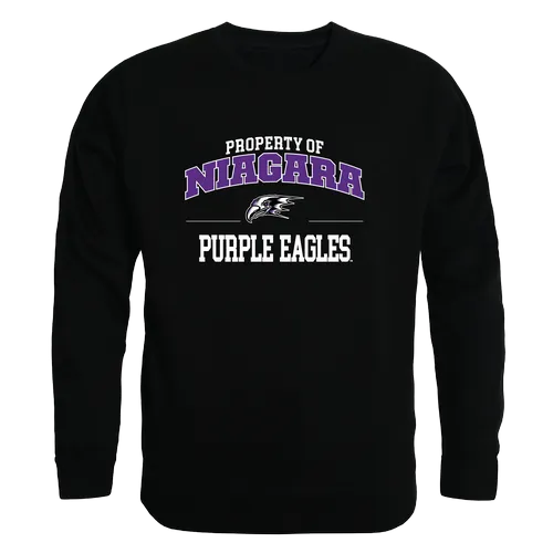 W Republic Niagara University Purple Eagles Property Of Crewneck 545-723