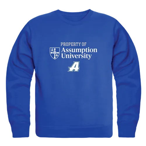 W Republic Assumption University Greyhounds Property Of Crewneck 545-734