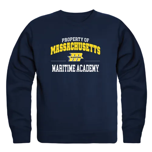 W Republic Massachusetts Maritime Buccaneers Property Of Crewneck 545-742