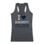 W Republic Mississippi College Choctaws Women's I Love Tanks 532-544