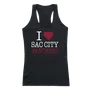 W Republic Sacramento City Panthers Women's I Love Tanks 532-578