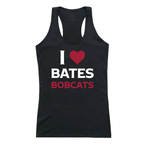 W Republic Bates College Bobcats Women's I Love Tanks 532-615