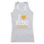 W Republic East Texas Baptist Tigers Women's I Love Tanks 532-639