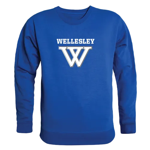 W Republic Wellesley College Blue College Crewneck 508-486