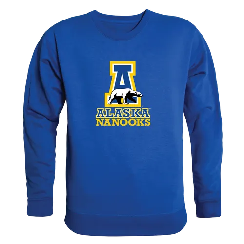 W Republic University Of Alaska Fairbanks Nanooks College Crewneck 508-496