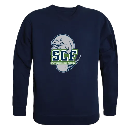 W Republic State College Of Florida Manatees College Crewneck 508-592