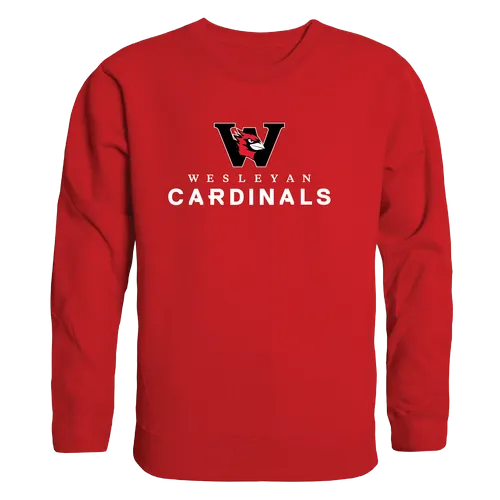 W Republic Wesleyan Cardinals College Crewneck 508-683