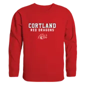 W Republic SUNY Cortland Red Dragons College Crewneck 508-712