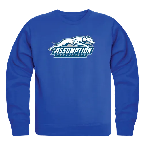 W Republic Assumption University Greyhounds College Crewneck 508-734