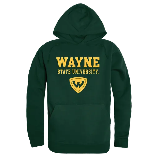 W Republic Wayne State Warriors Hoodie 569-400. Decorated in seven days or less.