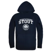 W Republic Wisconsin Stout Blue Devils Hoodie 569-413