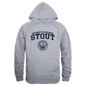 W Republic Wisconsin Stout Blue Devils Hoodie 569-413