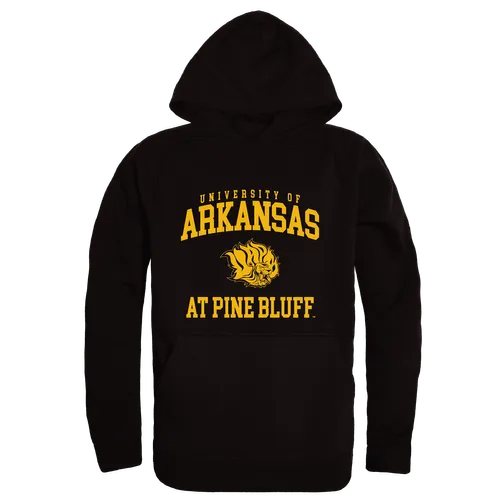 W Republic Arkansas Pine Bluff Golden Lions Hoodie 569-418. Decorated in seven days or less.