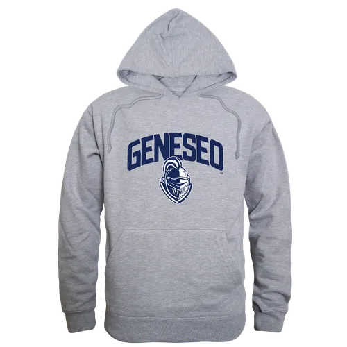 W Republic SUNY Geneseo Knights Hoodie 569-520. Decorated in seven days or less.