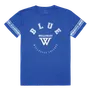 W Republic Wellesley College Blue Men's Football Tee 504-486