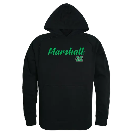 W Republic Marshall Thundering Herd Script Hoodie 558-190. Decorated in seven days or less.