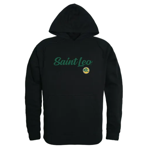 W Republic St. Leo Lions Script Hoodie 558-374. Decorated in seven days or less.