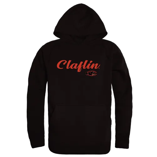 W Republic Claflin Panthers Script Hoodie 558-511. Decorated in seven days or less.