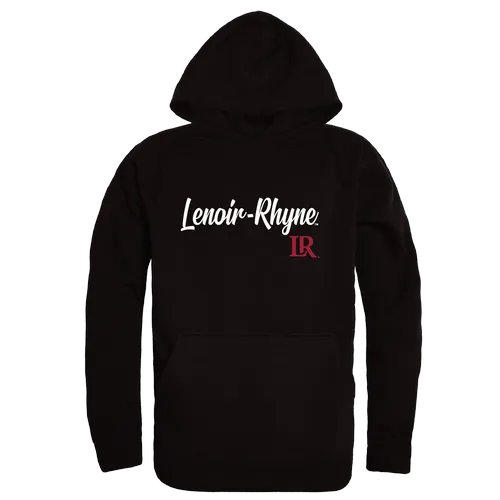 W Republic Lenoir-Rhyne Bears Script Hoodie 558-530. Decorated in seven days or less.