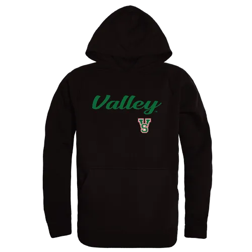 W Republic Mississippi Valley State Delta Devils & Devilettes Script Hoodie 558-545. Decorated in seven days or less.