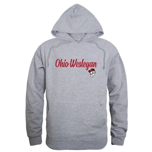 W Republic Ohio Wesleyan Bishops Script Hoodie 558-564. Decorated in seven days or less.