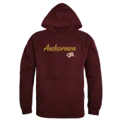 W Republic Rhode Island Anchormen Script Hoodie 558-574