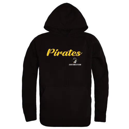 W Republic Southwestern Pirates Script Hoodie 558-588. Decorated in seven days or less.