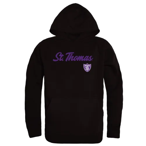 W Republic St. Thomas Tommies Script Hoodie 558-591. Decorated in seven days or less.