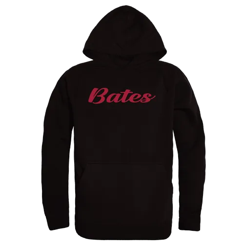 W Republic Bates College Bobcats Script Hoodie 558-615. Decorated in seven days or less.