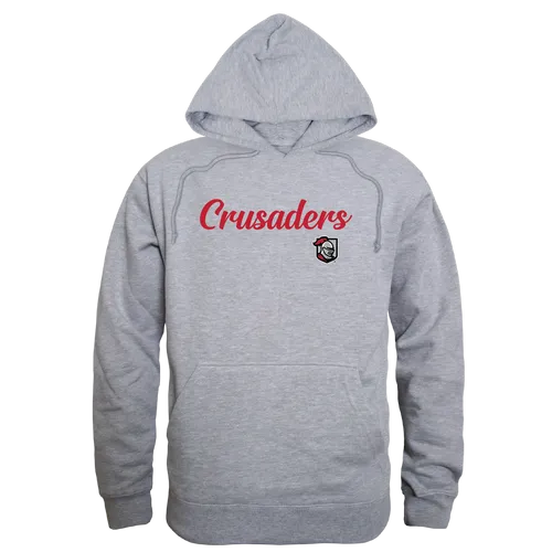 W Republic Belmont Abbey Crusaders Script Hoodie 558-616. Decorated in seven days or less.